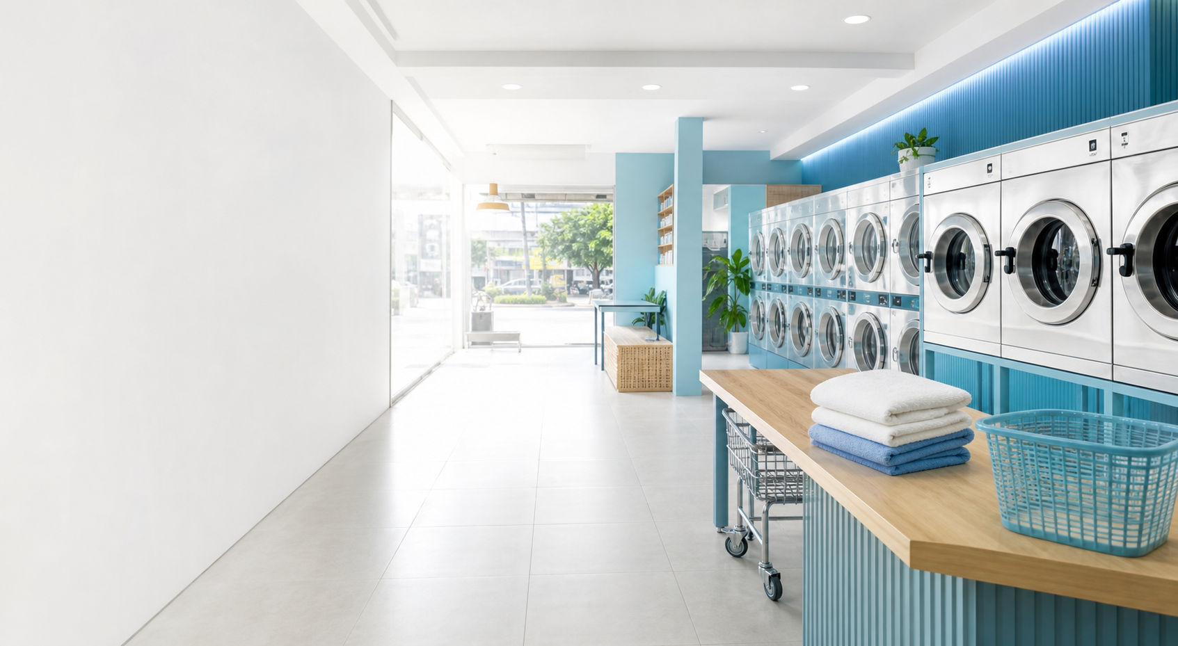 ร้านสะดวกซัก WashLover พร้อมเครื่องซักอบสะอาดในมหาสารคาม